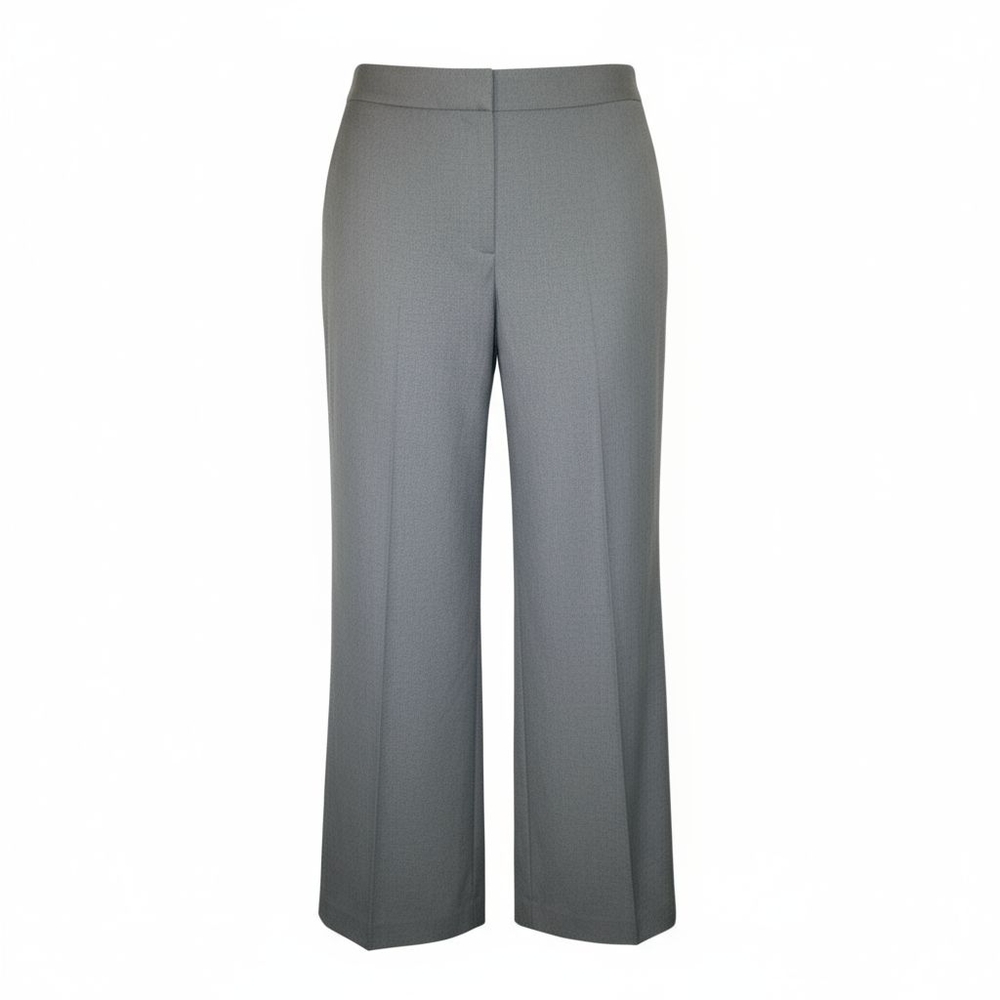Gray Women's Dress Suit Trousers Pants